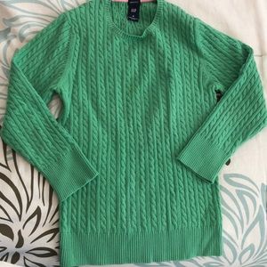 Green Gap Sweater